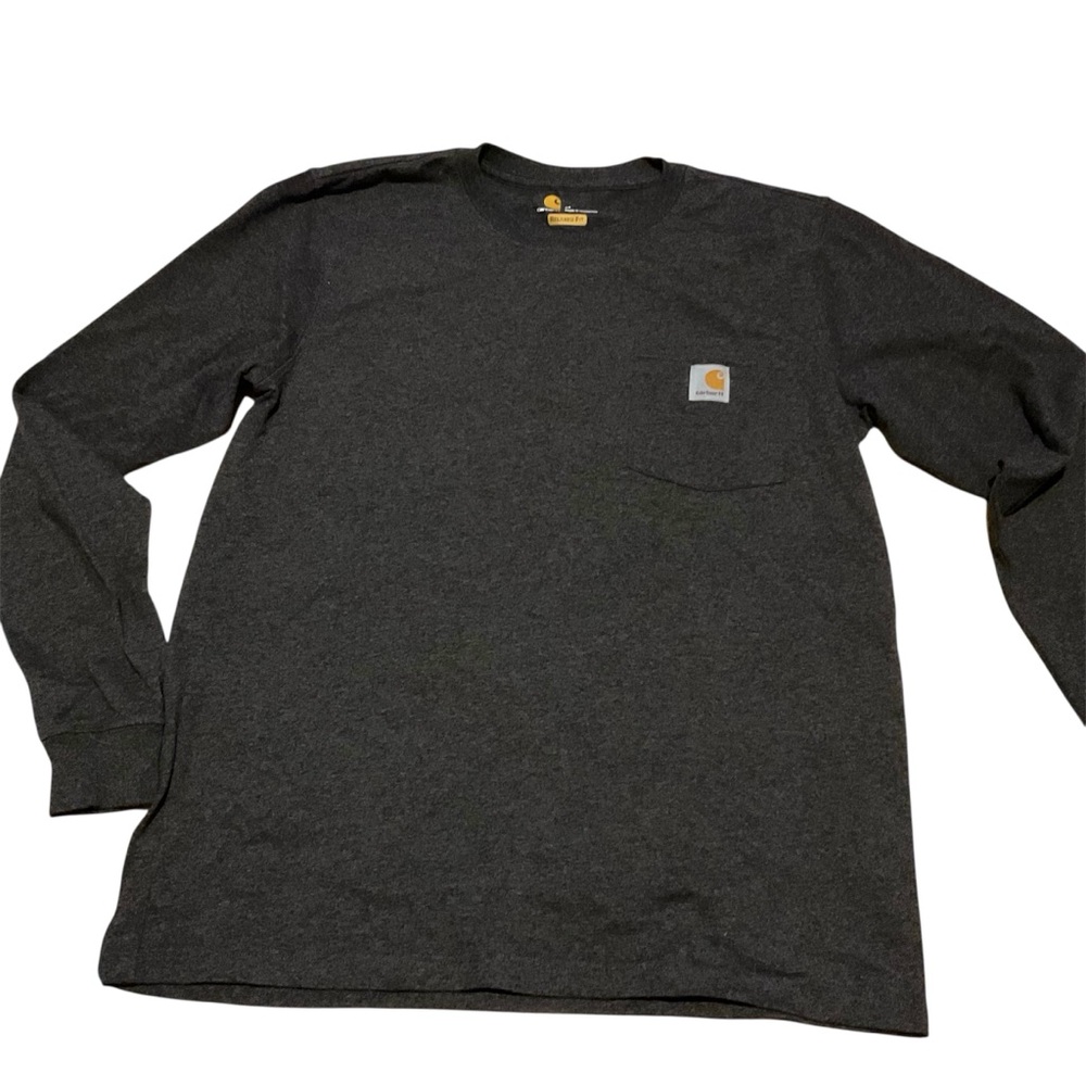 Carhartt Charcoal Relaxed Fit long sleeve Shirt